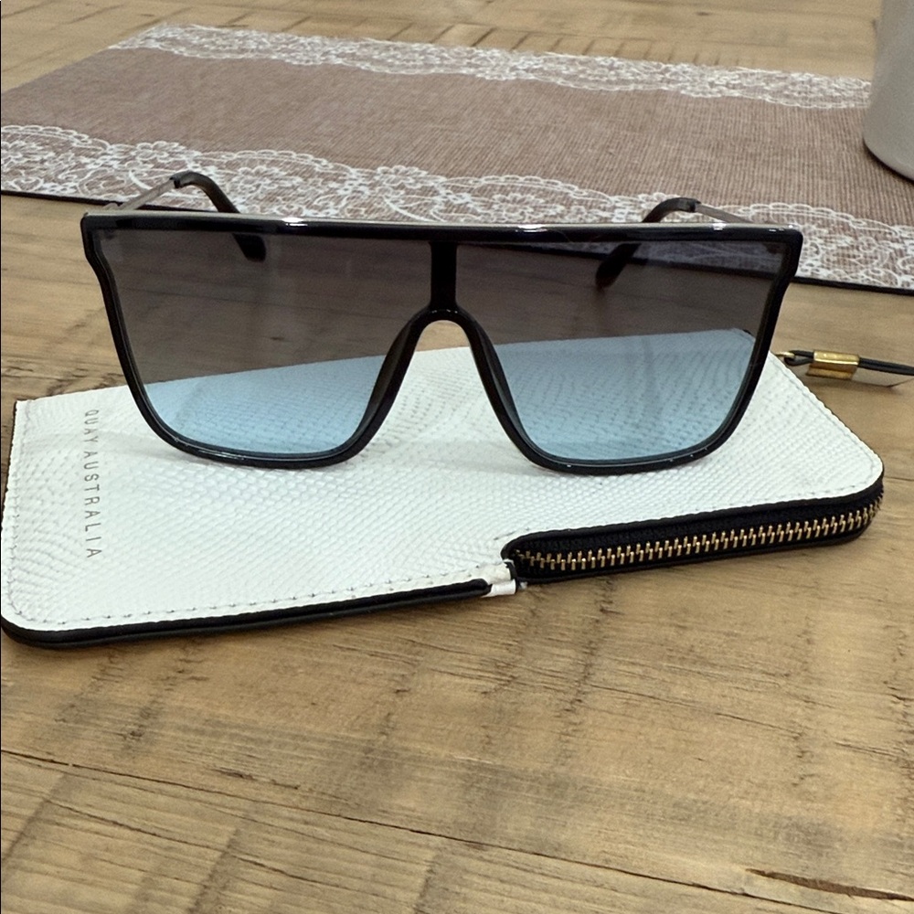 Quay Australia Nightfall Remixed Black Sunglasses